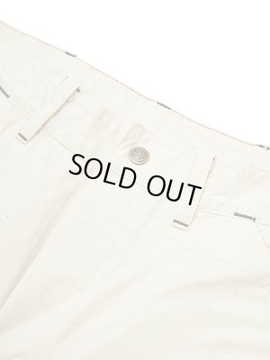 画像4: 【 HEAD LIGHT（ヘッドライト） 】 【 9oz. 】 オフツイルワークパンツ [ 9oz. White Boat Sail Drill Dungaees ]