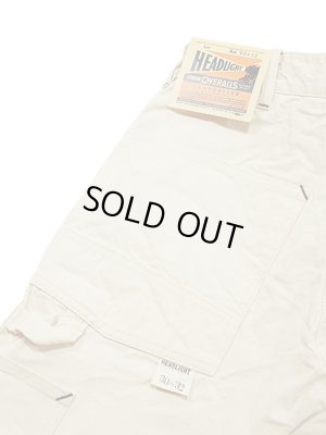 画像9: 【 HEAD LIGHT（ヘッドライト） 】 【 9oz. 】 オフツイルワークパンツ [ 9oz. White Boat Sail Drill Dungaees ]
