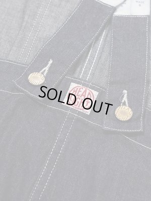 画像10: 【 HEAD LIGHT（ヘッドライト） 】 【 9.5oz. 】 デニムオーバーオール [ SPECIAL WEAVE DENIM SUSPENDER BACK OVERALLS ] [ 実名復刻モデル ]