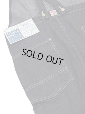 画像11: 【 HEAD LIGHT（ヘッドライト） 】 【 9.5oz. 】 デニムオーバーオール [ SPECIAL WEAVE DENIM SUSPENDER BACK OVERALLS ] [ 実名復刻モデル ]