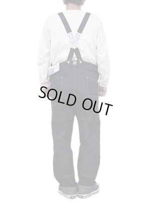 画像2: 【 HEAD LIGHT（ヘッドライト） 】 【 9.5oz. 】 デニムオーバーオール [ SPECIAL WEAVE DENIM SUSPENDER BACK OVERALLS ] [ 実名復刻モデル ]