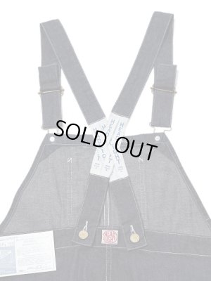 画像4: 【 HEAD LIGHT（ヘッドライト） 】 【 9.5oz. 】 デニムオーバーオール [ SPECIAL WEAVE DENIM SUSPENDER BACK OVERALLS ] [ 実名復刻モデル ]