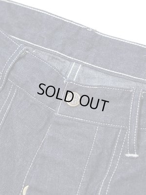 画像3: 【 HEAD LIGHT（ヘッドライト） 】 10oz. BLUE DENIM DOUBLE FRONT DUNGAREES [ 実名復刻 ]