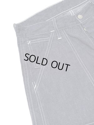 画像4: 【 HEAD LIGHT（ヘッドライト） 】 10oz. BLUE DENIM DOUBLE FRONT DUNGAREES [ 実名復刻 ]