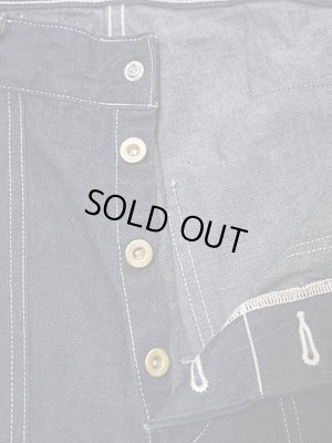 画像5: 【 HEAD LIGHT（ヘッドライト） 】 10oz. BLUE DENIM DOUBLE FRONT DUNGAREES [ 実名復刻 ]