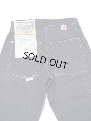 画像9: 【 HEAD LIGHT（ヘッドライト） 】 10oz. BLUE DENIM DOUBLE FRONT DUNGAREES [ 実名復刻 ]