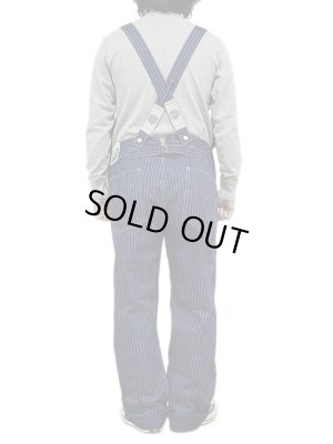画像2: 【 HEAD LIGHT（ヘッドライト） 】 【 9oz. 】 ウォバッシュストライプオーバーオール [ WABASH STRIPE LOW BACK OVERALLS ] [ 実名復刻モデル ]