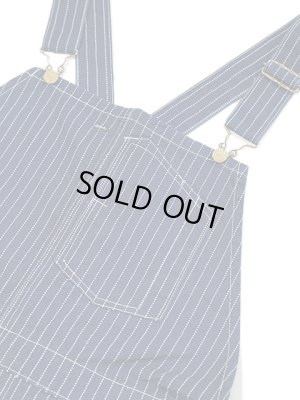 画像4: 【 HEAD LIGHT（ヘッドライト） 】 【 9oz. 】 ウォバッシュストライプオーバーオール [ WABASH STRIPE LOW BACK OVERALLS ] [ 実名復刻モデル ]