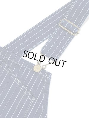 画像5: 【 HEAD LIGHT（ヘッドライト） 】 【 9oz. 】 ウォバッシュストライプオーバーオール [ WABASH STRIPE LOW BACK OVERALLS ] [ 実名復刻モデル ]