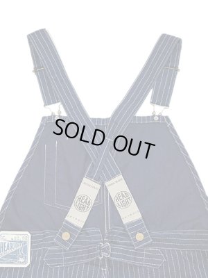 画像8: 【 HEAD LIGHT（ヘッドライト） 】 【 9oz. 】 ウォバッシュストライプオーバーオール [ WABASH STRIPE LOW BACK OVERALLS ] [ 実名復刻モデル ]