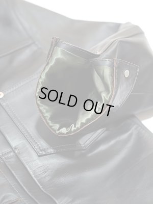 画像13: 【 LUA×Y'2 LEATHER（ルア×ワイツーレザー） 】 　Lua別注ホースハイド Gジャン ( 1st 大戦モデル ) [ 丘染めホースライト（茶芯） ]　[ Lot.16 ]　【 限定モデル 】