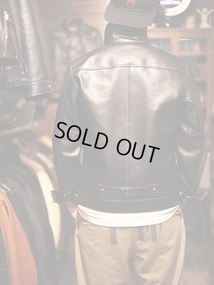 画像21: 【 LUA×Y'2 LEATHER（ルア×ワイツーレザー） 】 　Lua別注ホースハイド Gジャン ( 1st 大戦モデル ) [ 丘染めホースライト（茶芯） ]　[ Lot.16 ]