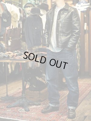 画像22: 【 LUA×Y'2 LEATHER（ルア×ワイツーレザー） 】 　Lua別注ホースハイド Gジャン ( 1st 大戦モデル ) [ 丘染めホースライト（茶芯） ]　[ Lot.16 ]