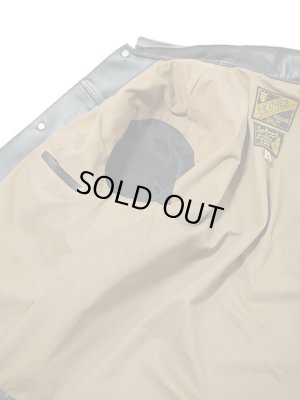 画像15: 【 LUA×Y'2 LEATHER（ルア×ワイツーレザー） 】 　Lua別注ホースハイド Gジャン ( 1st 大戦モデル ) [ 丘染めホースライト（茶芯） ]　[ Lot.16 ]