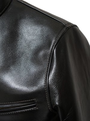 画像10: 【 Y'2 LEATHER（ワイツーレザー） 】 ヴィンテージホースダブルライダースジャケット [ 馬革（茶芯） ] 