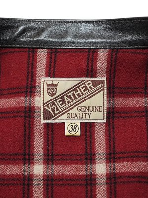 画像13: 【 Y'2 LEATHER（ワイツーレザー） 】 ヴィンテージホースダブルライダースジャケット [ 馬革（茶芯） ] 