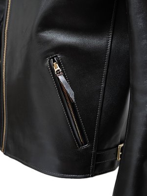 画像8: 【 Y'2 LEATHER（ワイツーレザー） 】 ヴィンテージホースダブルライダースジャケット [ 馬革（茶芯） ] 