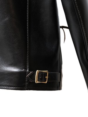 画像9: 【 Y'2 LEATHER（ワイツーレザー） 】 ヴィンテージホースダブルライダースジャケット [ 馬革（茶芯） ] 