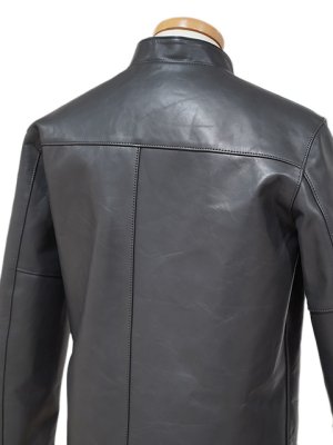 画像10: 【 限定モデル 】 【 Y'2 LEATHER（ワイツーレザー） 】　ヴィンテージホースライトシングルライダースジャケット [ Vintage Horse Light ] [ GRAY ]