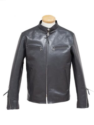 画像3: 【 限定モデル 】 【 Y'2 LEATHER（ワイツーレザー） 】　ヴィンテージホースライトシングルライダースジャケット [ Vintage Horse Light ] [ GRAY ]