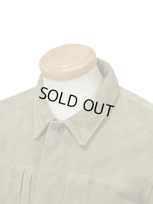 画像5: 【 限定モデル 】 【 Y'2 LEATHER（ワイツーレザー） 】　ホーススエードGジャン1st 大戦モデル [ Horse Roughout ] [ KHAKI ]