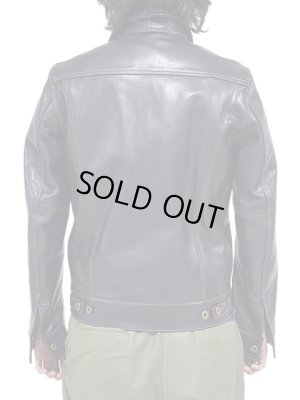 画像2: 【 Y'2 LEATHER（ワイツーレザー） 】  インディゴホースGジャン ( 3rd Type ) [ Indigo Horse ]