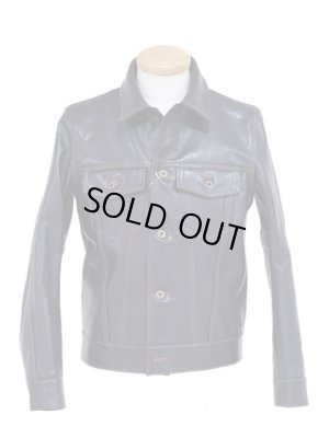 画像3: 【 Y'2 LEATHER（ワイツーレザー） 】  インディゴホースGジャン ( 3rd Type ) [ Indigo Horse ]