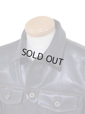 画像5: 【 Y'2 LEATHER（ワイツーレザー） 】  インディゴホースGジャン ( 3rd Type ) [ Indigo Horse ]