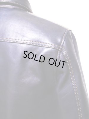 画像10: 【 Y'2 LEATHER（ワイツーレザー） 】　インディゴホースGジャン2ndタイプジャケット　[ 馬革 ] [ インディゴ染め ] 