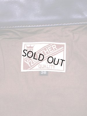 画像15: 【 Y'2 LEATHER（ワイツーレザー） 】　インディゴホースGジャン2ndタイプジャケット　[ 馬革 ] [ インディゴ染め ] 