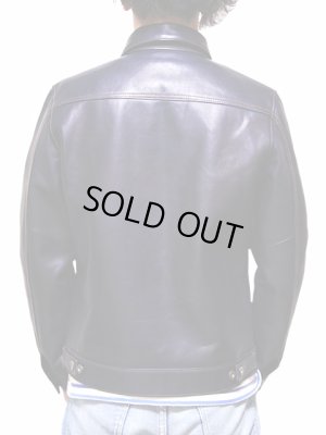 画像2: 【 Y'2 LEATHER（ワイツーレザー） 】　インディゴホースGジャン2ndタイプジャケット　[ 馬革 ] [ インディゴ染め ] 