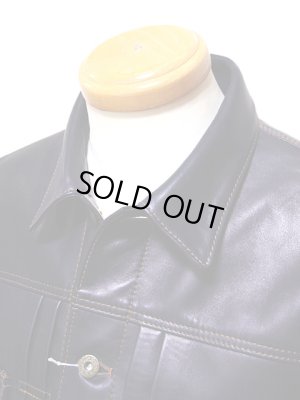 画像5: 【 Y'2 LEATHER（ワイツーレザー） 】　インディゴホースGジャン2ndタイプジャケット　[ 馬革 ] [ インディゴ染め ] 