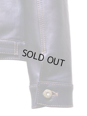 画像12: 【 Y'2 LEATHER（ワイツーレザー） 】　インディゴホースGジャン2ndタイプジャケット　[ 馬革 ] [ インディゴ染め ] 