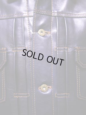 画像9: 【 Y'2 LEATHER（ワイツーレザー） 】　インディゴホースGジャン2ndタイプジャケット　[ 馬革 ] [ インディゴ染め ] 