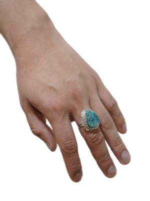 画像4: 【 LARSON LEE（ラルソン・リー） 】 ターコイズリング [ Turquoise Ring ] [ 20号 ] 【 メール便可 】
