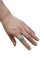 画像4: 【 Indian Jewelry（インディアン ジュエリー） 】 ターコイズリング [ Navajo Silver Ring ] [ Kingman Turquois ( キングマンターコイズ ) ] [ 19号 ] (4)
