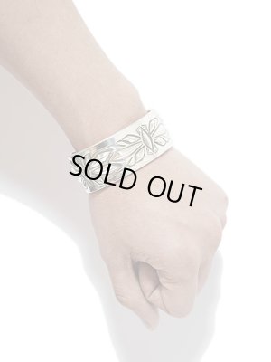 画像7: 【 RAY ADAKAI（レイアダカイ） 】 ダブルスタンプシルバーバングル