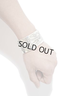 画像7: 【 RAY ADAKAI（レイアダカイ） 】 ダブルスタンプシルバーバングル