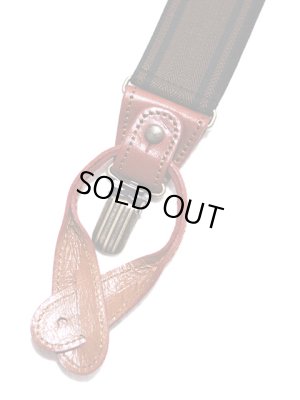 画像3: 【 ORGUEIL（オルゲイユ） 】 クラシックスタイルサスペンダー [ CLASSIC STYLE SUSPENDER ] [ 35mm ] [ BROWN ]