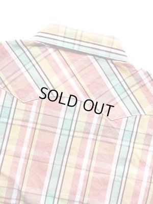 画像6: 【 Pherrow's（フェローズ） 】 チェックウエスタンシャツ　[ Check Western Shirts ] [ PINK ]