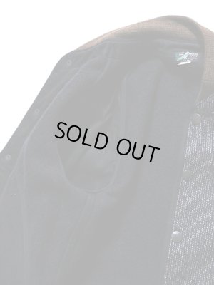 画像7: 【 SUGAR CANE（シュガーケン） 】 ビーチクロスレザースリーブジャケット [ BEACH CLOTH LEATHER SLEEVE JACKET ] [ NAVY ]