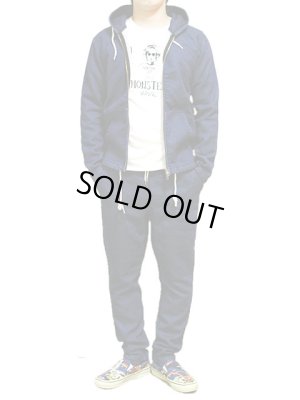 画像9: 【 FREE RAGE（フリーレイジ） 】 デニムスウェットイージーパンツ [ DENIM SWEAT EASY PANTS ]