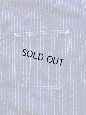 画像6: 【 SUGAR CANE（シュガーケン） 】 【 4.5oz. 】INDIGO DOT STRIPE WORK SHIRT [ FICTION ROMANCE ] インディゴドットストライプワークシャツ