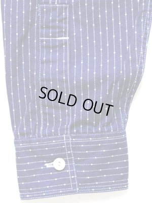 画像7: 【 SUGAR CANE（シュガーケン） 】 【 4.5oz. 】INDIGO DOT STRIPE WORK SHIRT [ FICTION ROMANCE ] インディゴドットストライプワークシャツ