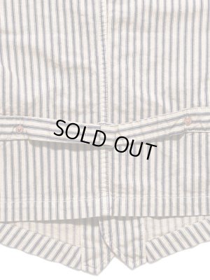 画像5: 【STUDIO D'ARTISAN（ステュディオダルチザン） 】 インディゴストライプワークベスト[ MR. RAIL ROAD ] 