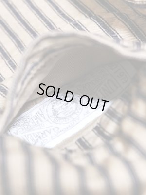 画像6: 【STUDIO D'ARTISAN（ステュディオダルチザン） 】 インディゴストライプワークベスト[ MR. RAIL ROAD ] 