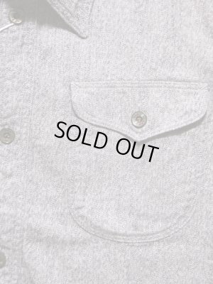 画像5: 【 ORGUEIL（オルゲイユ） 】 撚り杢シャンブレーワークシャツ [ CLASSIC WORK SHIRTS ] [ GREY ]