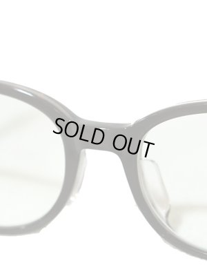 画像5: 【 ORGUEIL（オルゲイユ） 】 オリジナルボストンタイプメガネ [ BOSTON GLASSES ] [ BLACK x CLEAR ]