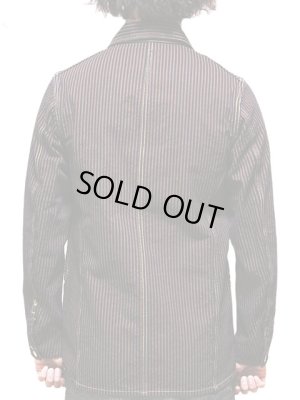 画像2: 【 JELADO（ジェラード） 】　Raider Coat　[ BROWN HICKORY ]　[ PIRATE OF BLUE DYE ]　店舗限定