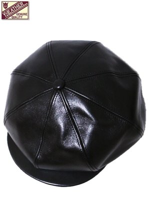 画像1: 【 Y'2 LEATHER（ワイツーレザー） 】  アニリンホースキャスケット [ 馬革 ] [ BLACK ] 再入荷！